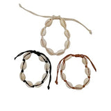Cowrie Shell Adjustable Bracelet
