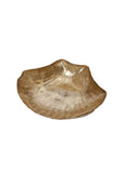 Golden Capiz Scallop Bowl