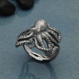 Kraken Octopus Ring