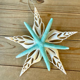 Sandollar Shell Star Ornament
