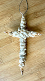Coral Cross Ornament