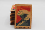 Ventura Ca Wooden Magnet