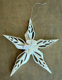 MOP Hibiscus Star Ornament