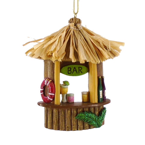 Tiki Hut Ornament