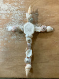 Coral Cross Ornament