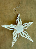 MOP Hibiscus Star Ornament