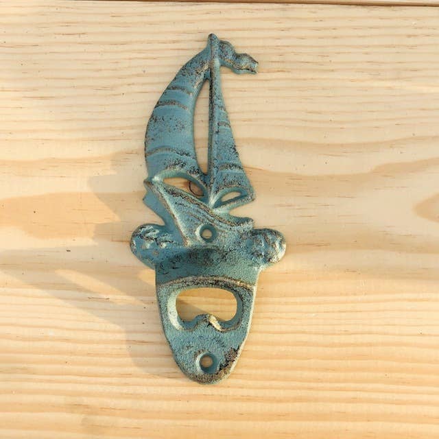 Sail Boat Wall Bottle Opener