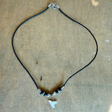 Cord Shark Tooth Necklace