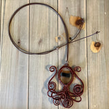 Octopus Wire Art Necklace