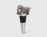 Pewter Octopus Bottle Stopper