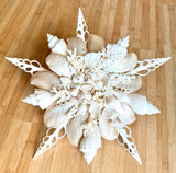 White Shell Coral Tree Topper