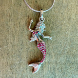 Posing Mermaid Necklace