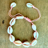 Colorful Cowrie Shell Adjustable Bracelet