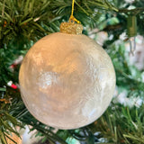 Capiz Bulb Ornament