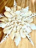 White Shell Coral Tree Topper