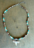 Shark Tooth Combella Shell Necklace