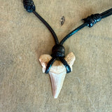 Cord Shark Tooth Necklace