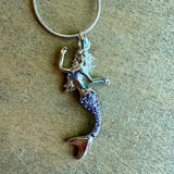 Posing Mermaid Necklace