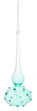 Ocean Bubbles Green Glass Bulb Ornament
