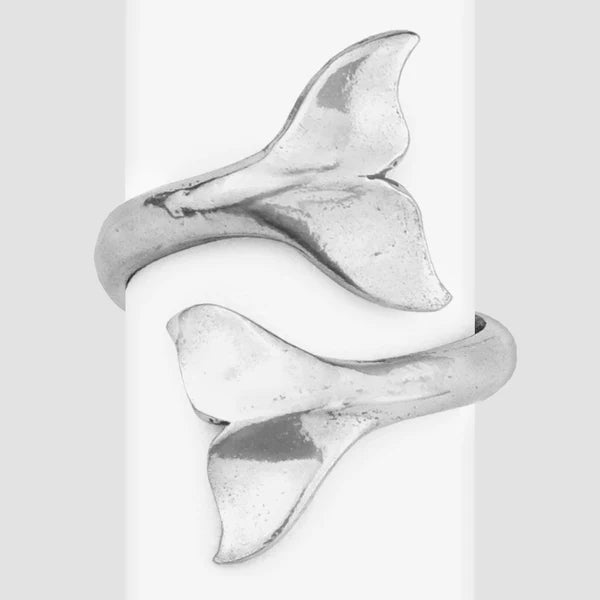 Whale Tail Adjustable Ring