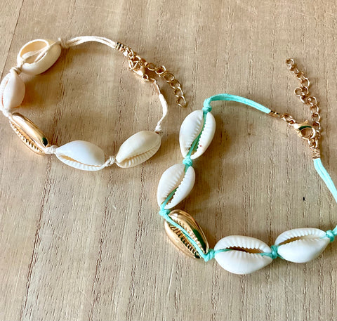 Golden Cowrie Bracelet