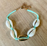 Golden Cowrie Bracelet