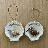 Sea Life Ventura CA Shell Ornament