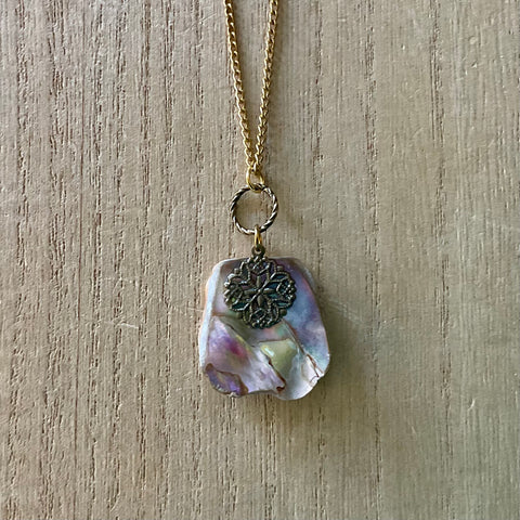Abalone Cathedral Necklace