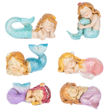 Sleeping baby mermaid