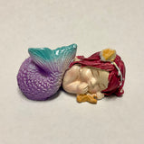 Sleeping baby mermaid