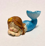 Sleeping baby mermaid