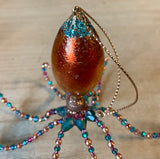 Enchanted Jeweled Octopus Ornament