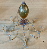 Enchanted Jeweled Octopus Ornament