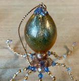 Enchanted Jeweled Octopus Ornament