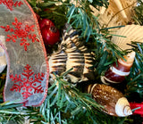 Holiday Christmas Shell Wreath
