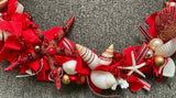 Ocean Candy Shabby Seashell Wreath