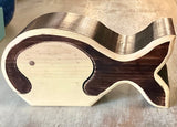 Whale Wooden Box