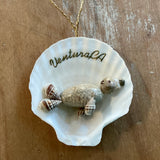Sea Life Ventura CA Shell Ornament