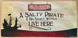 Mermaid Pirate Sentiment Sign