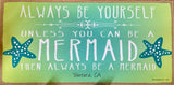 Mermaid Pirate Sentiment Sign