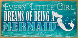Mermaid Pirate Sentiment Sign