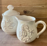 Seashell Coastal Cream or Sugar