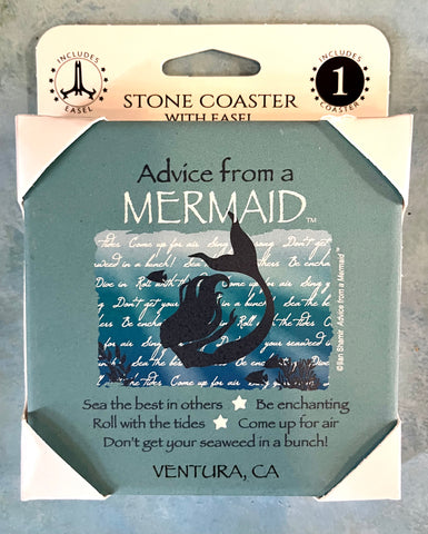 Advice from a Mermaid Boxed Coaster