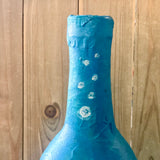 Mermaid Paper Mache Wine Bottle