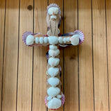 Spring Shell Wall Cross