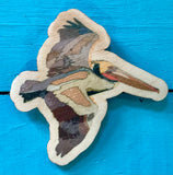 Ventura Ca Wooden Magnet