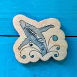 Ventura Ca Wooden Magnet
