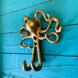 Gold Octopus Metal Hook