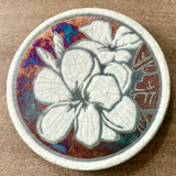 Raku Pottery Coaster