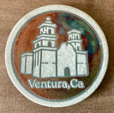 Ventura CA Raku Pottery Coasters